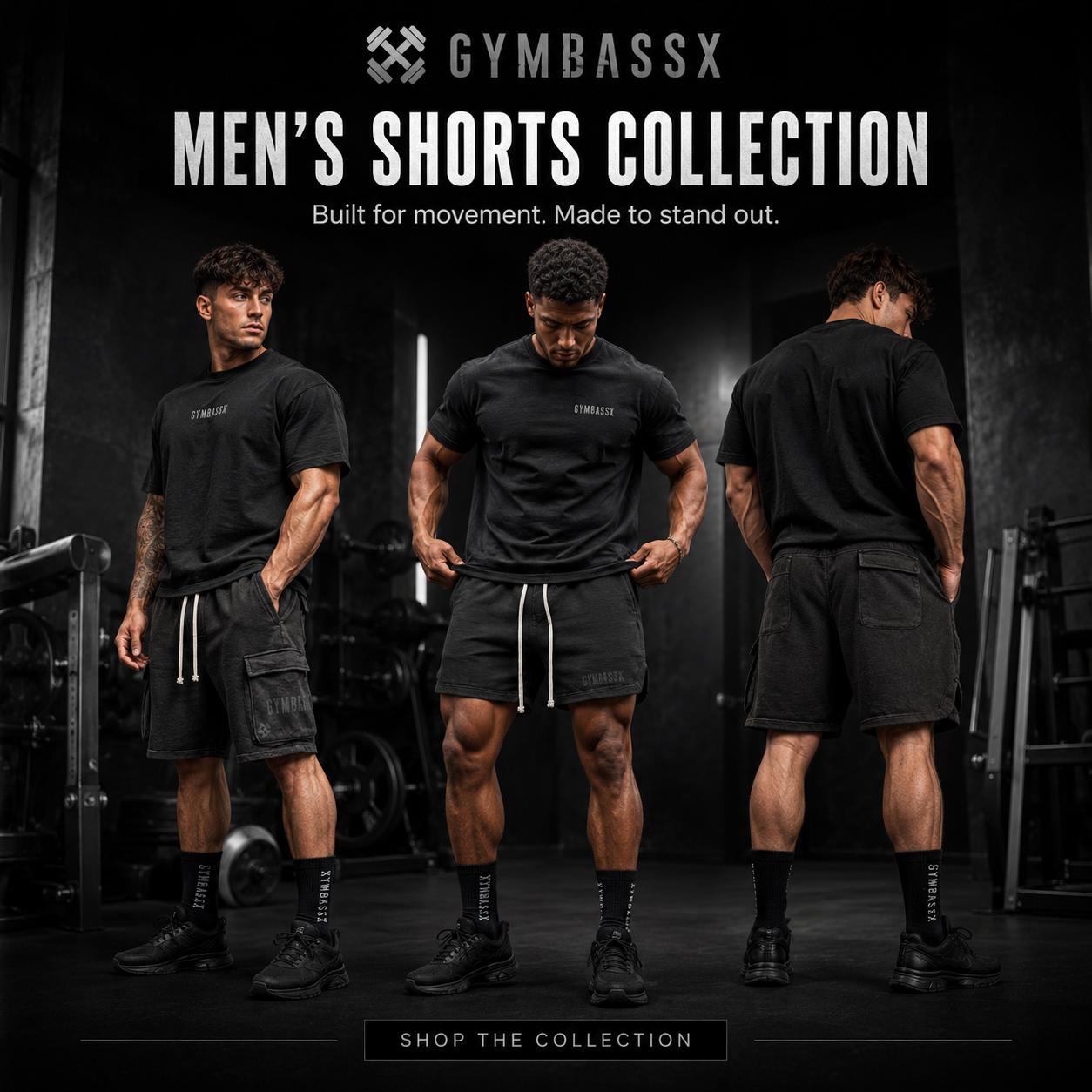 GYMBASSX MEN'S SHORT