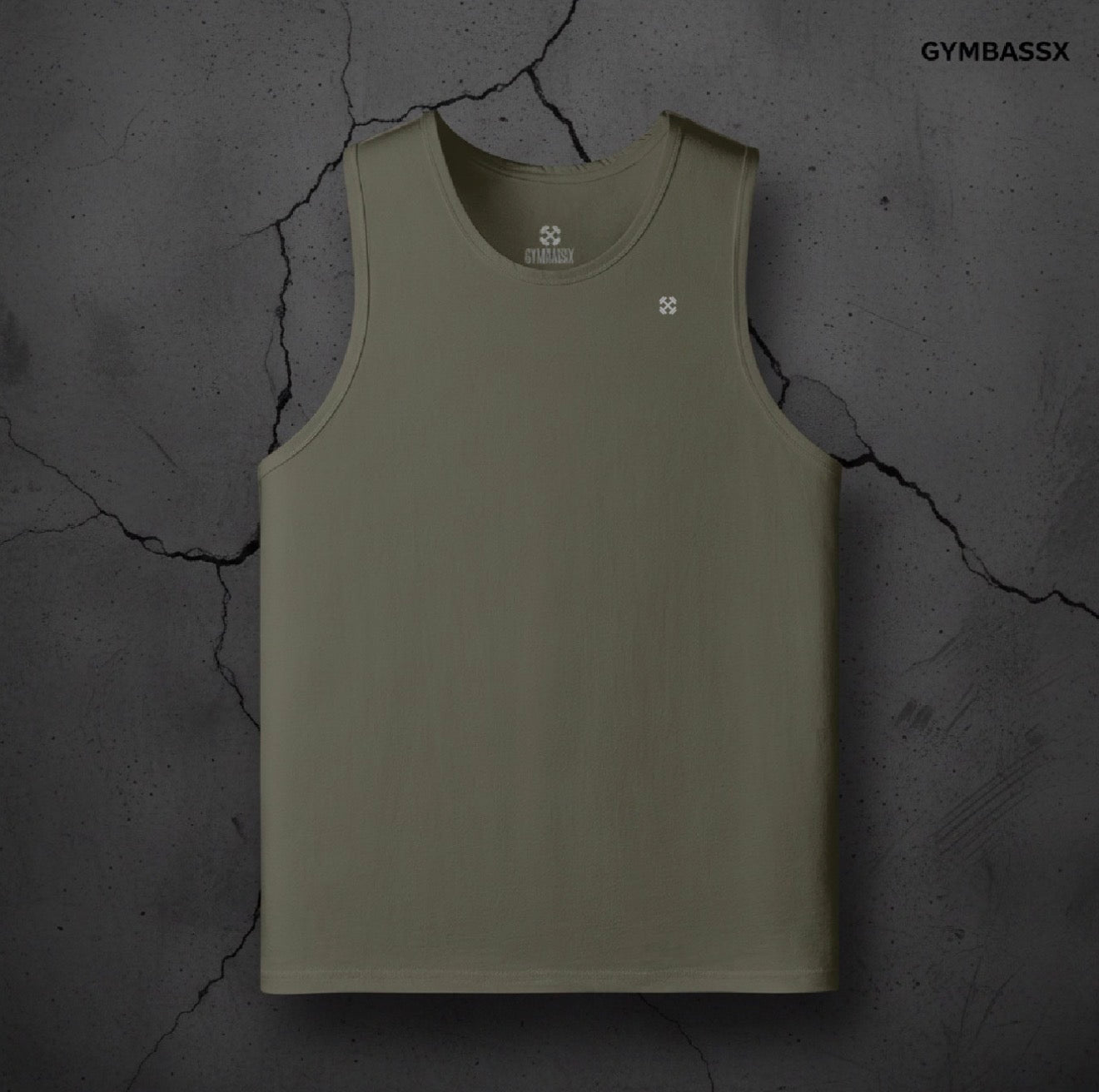 GYMBASSX Iron Pulse Oversized Tank