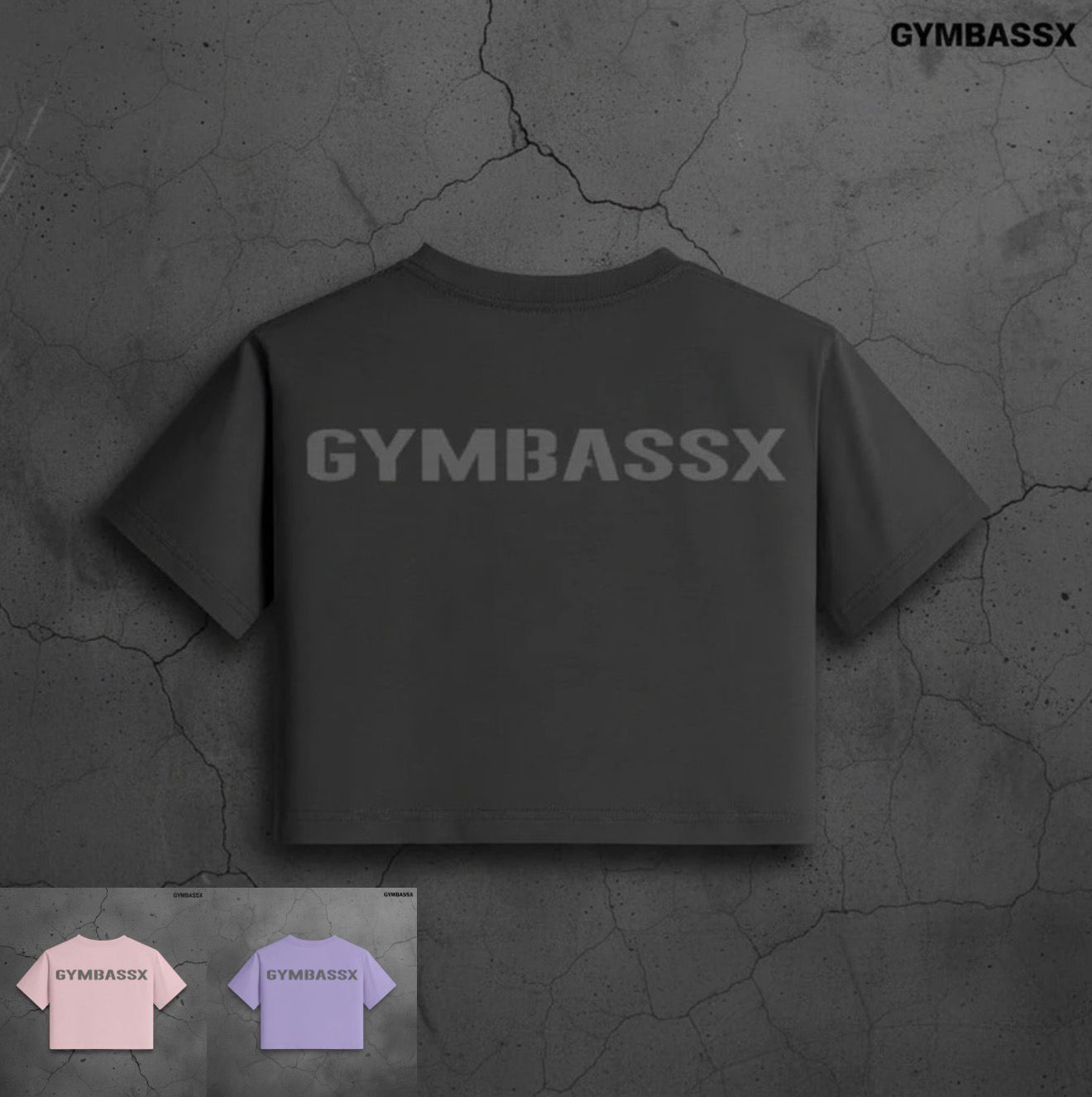 GYMBASSX Sculpt Cropped Tee