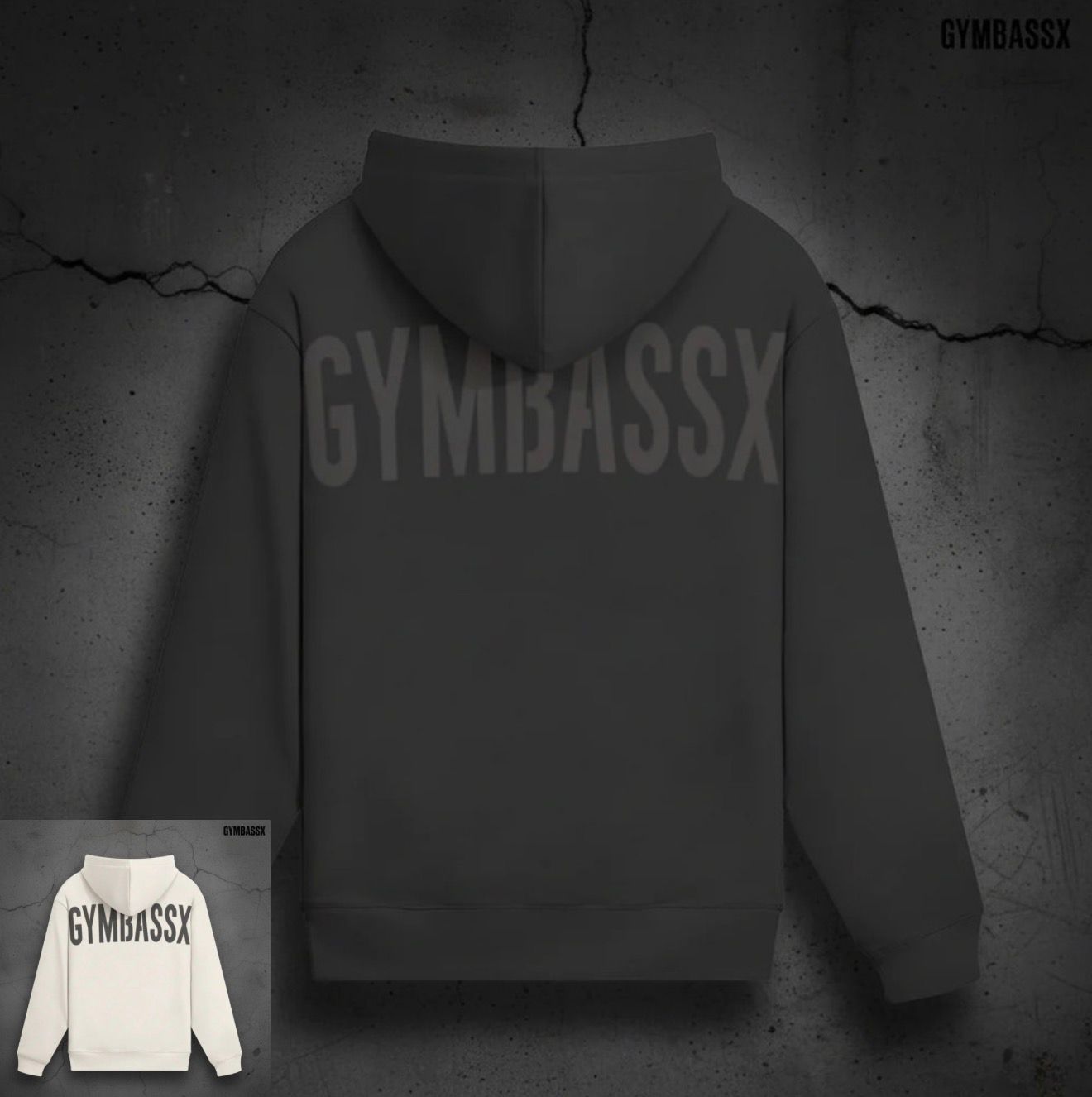GYMBASSX Shadow Core Hoodie