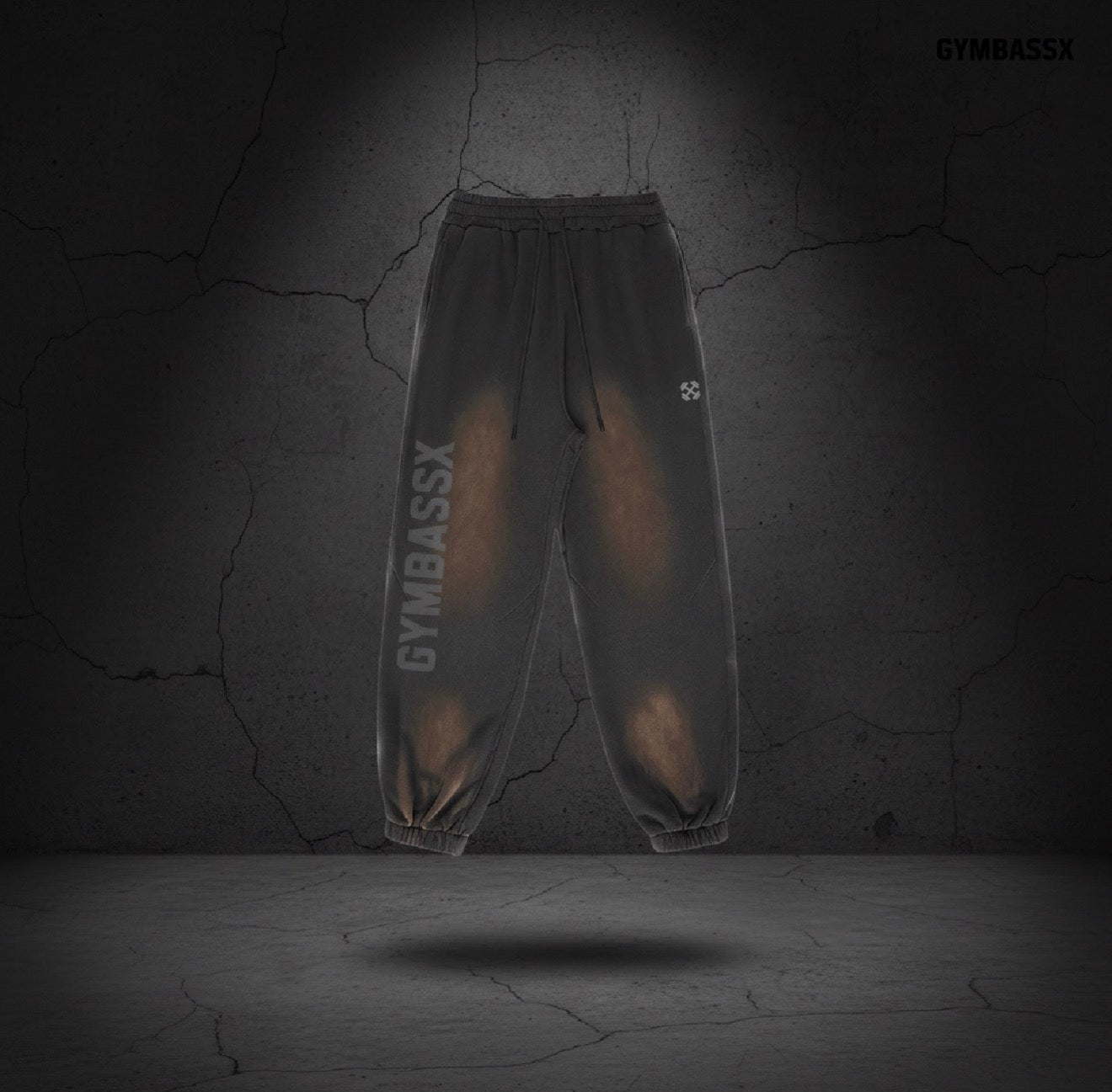 GYMBASSX Shadow Drift Women’s Oversized Sweatpants