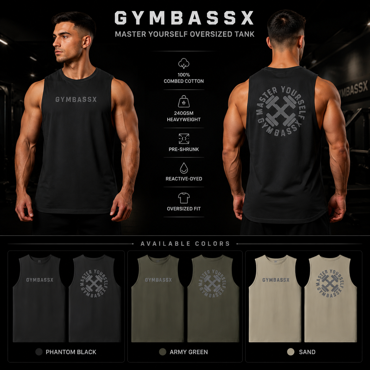 Master Yourself Oversized Tank