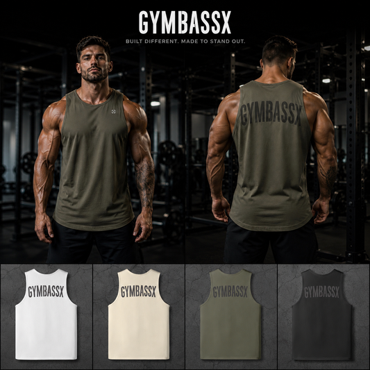 GYMBASSX OVERSIZED Phantom Tank — Shadow Sage