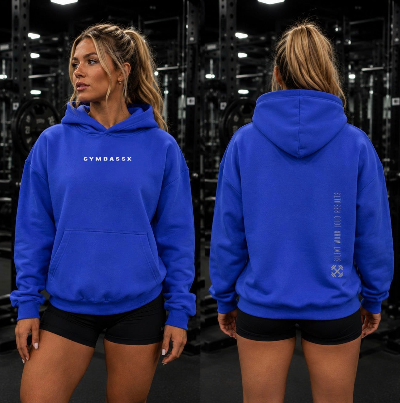 GYMBASSX Minimal Girl Hoodie