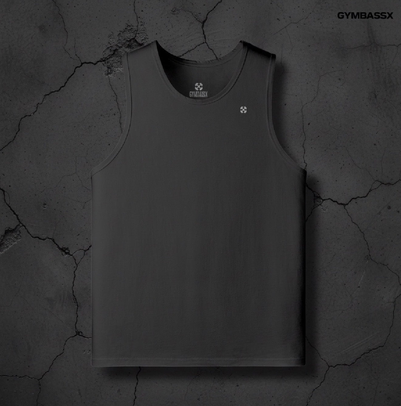 GYMBASSX Iron Pulse Oversized Tank
