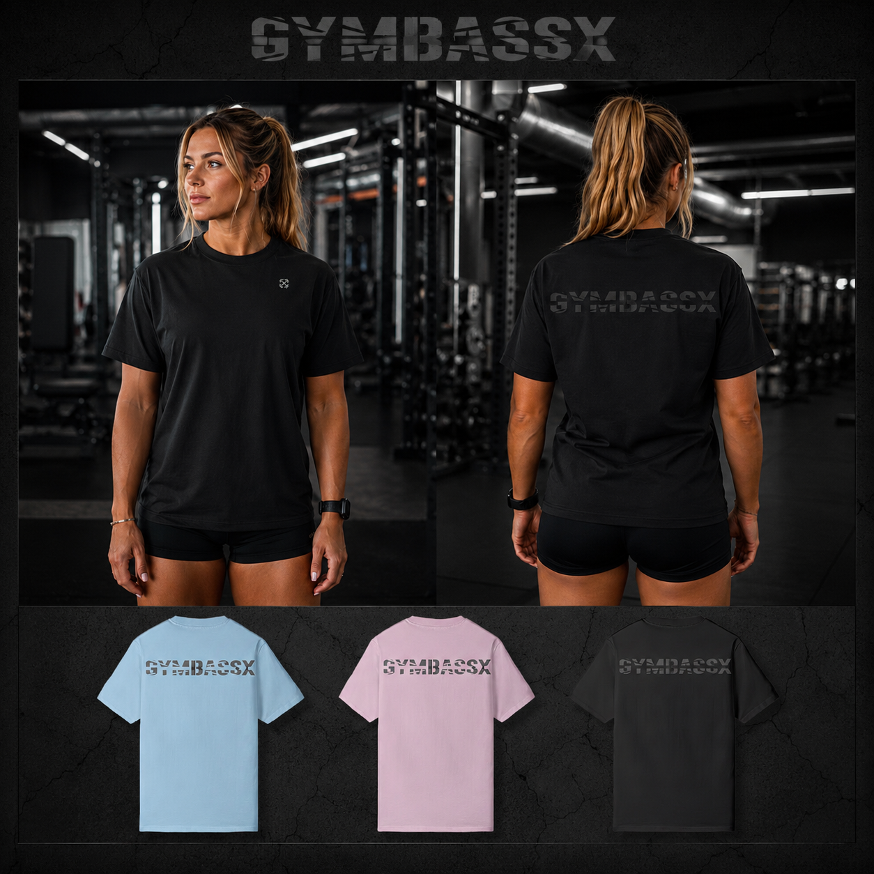 GYMBASSX Aura Essential Tee