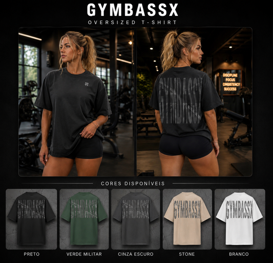 GYMBASSX Monument Oversized Tee