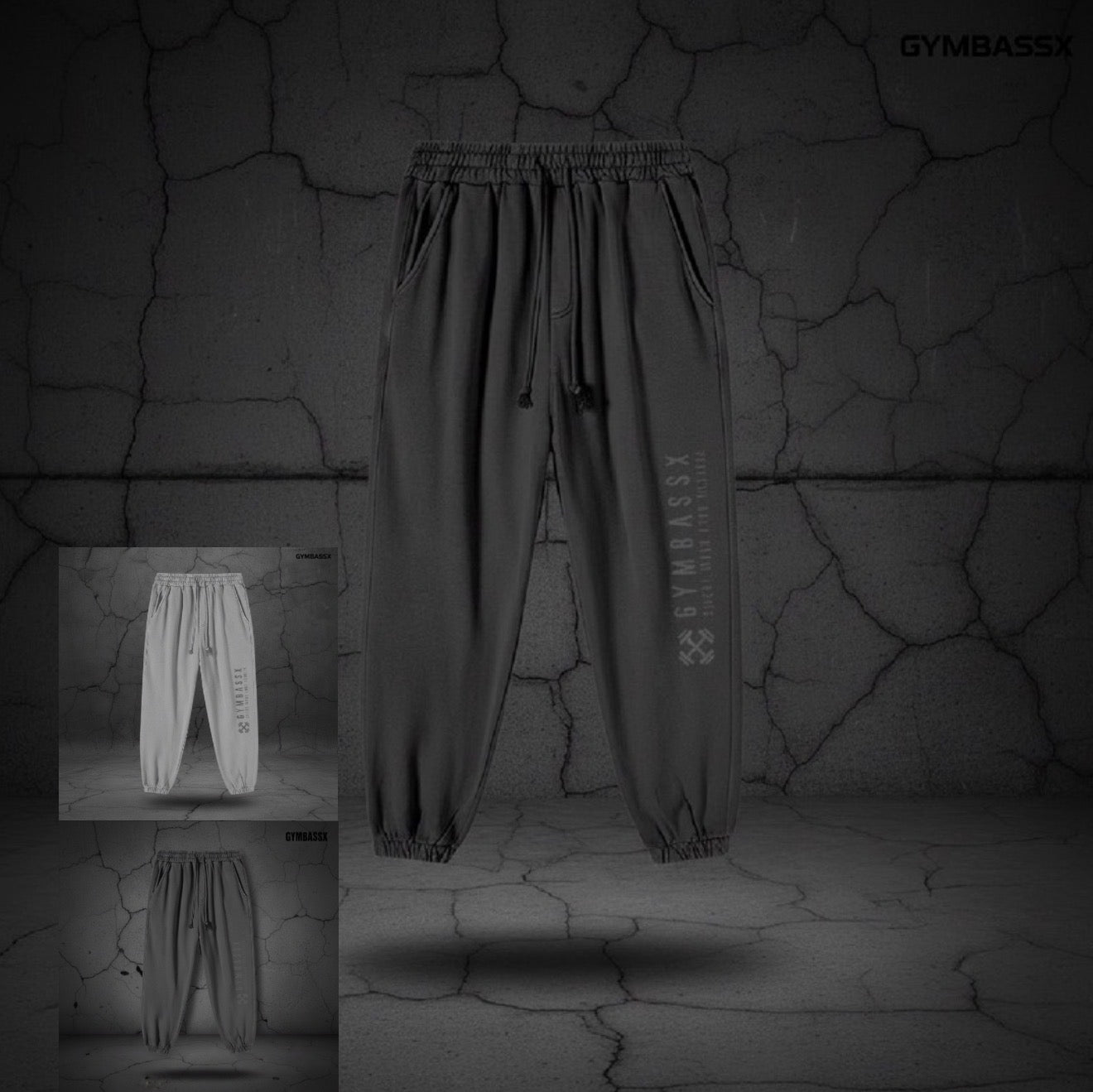 GYMBASSX Heavy Bass Washed Sweatpants