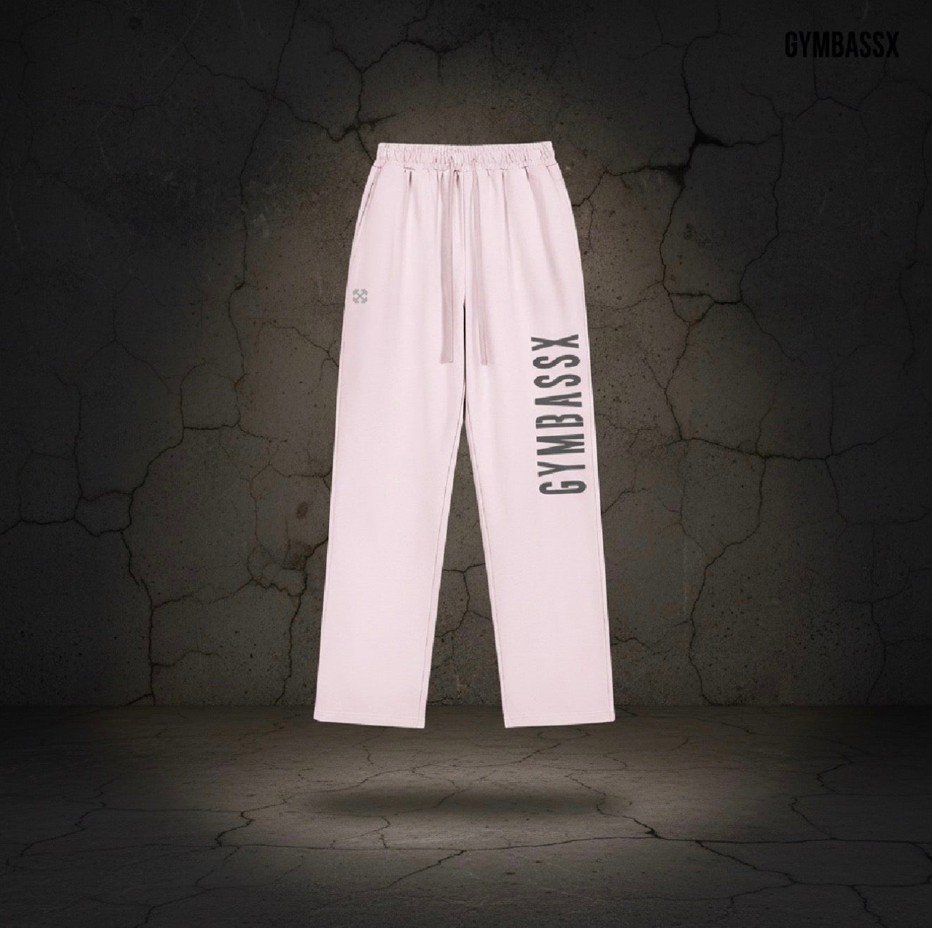 GYMBASSX Women’s Silent Work Wide-Leg Sweatpants