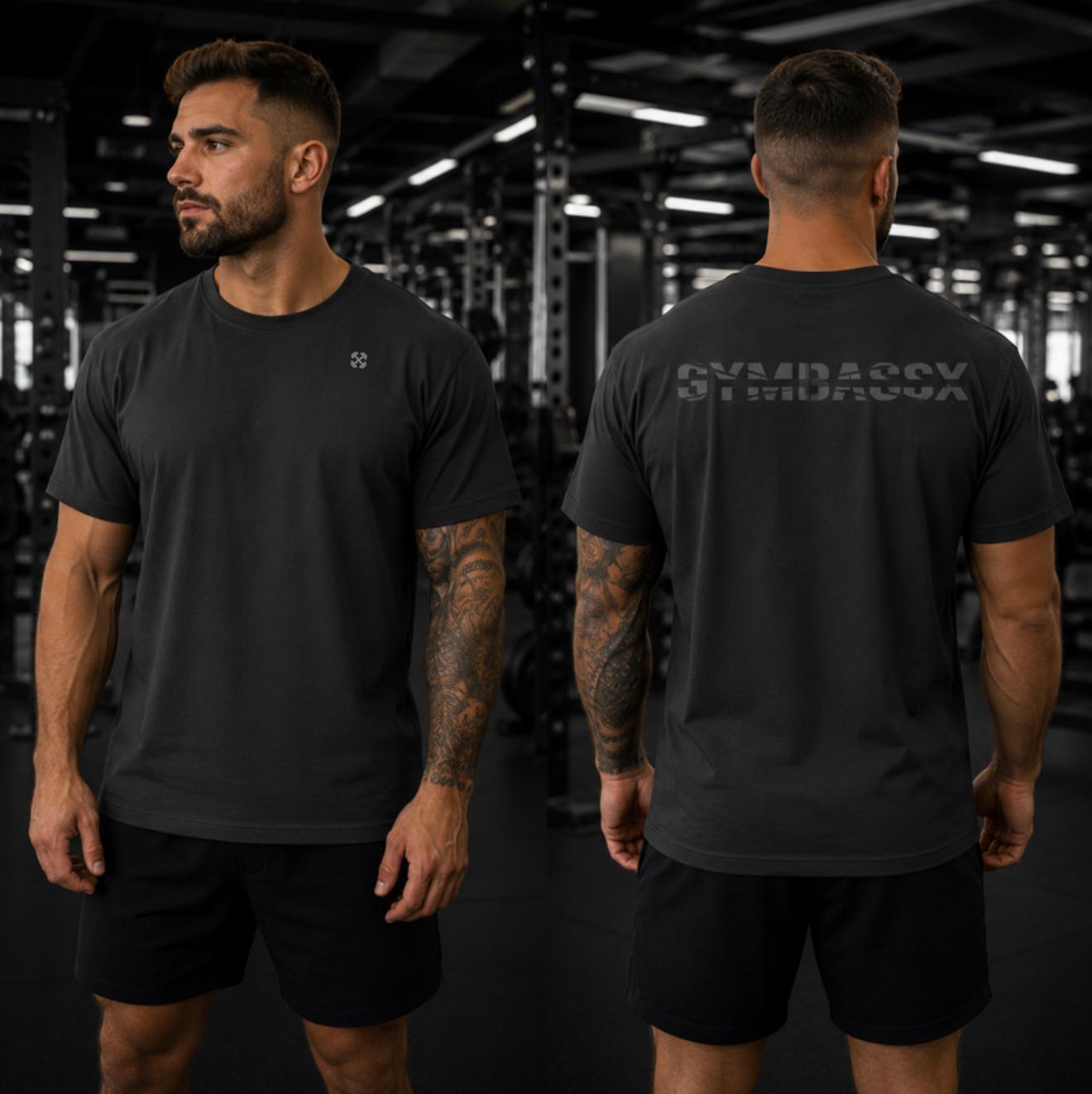 GymBassX Crown Tee — Sage