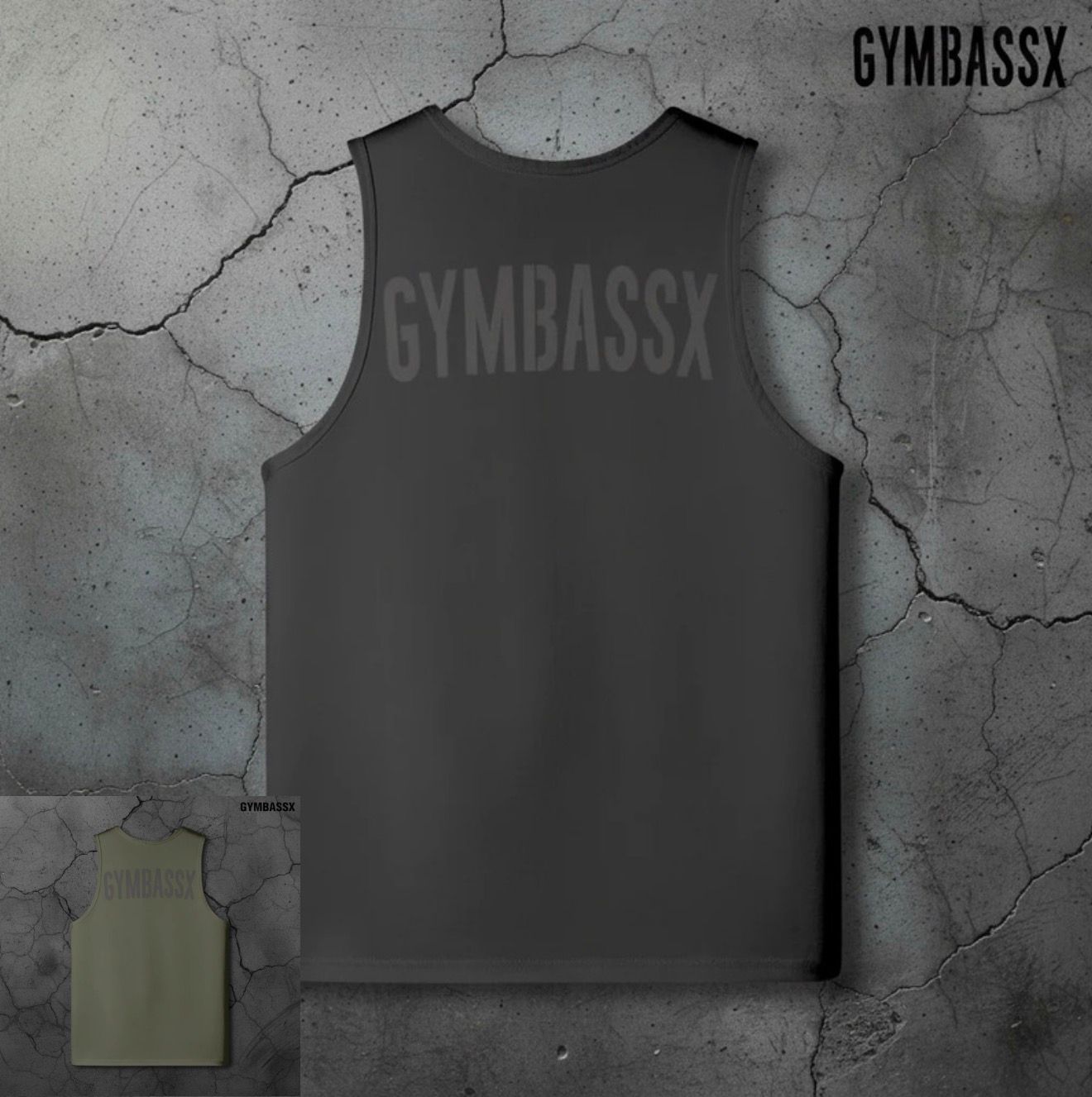 GYMBASSX Phantom Tank — Shadow Sage