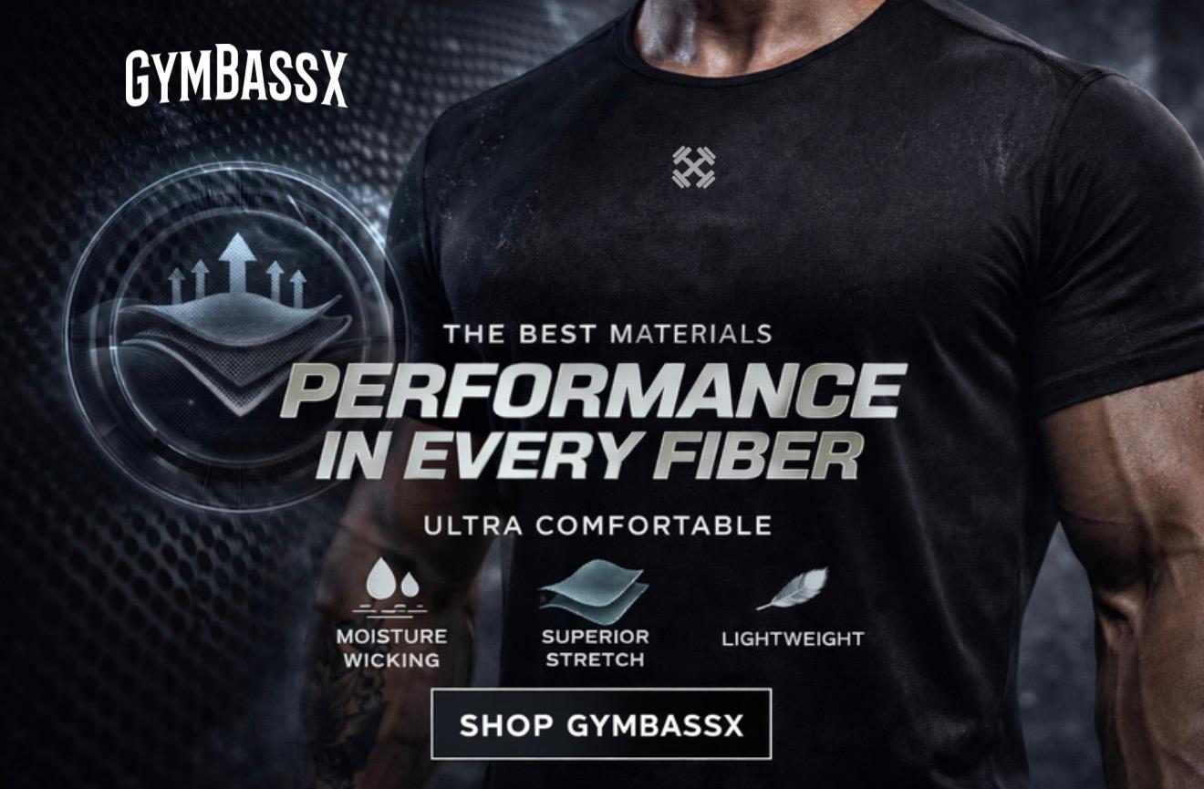 Banner Gymbassx - Built by Discipline