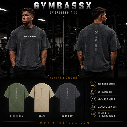 GYMBASSX Eternity Oversized Tee