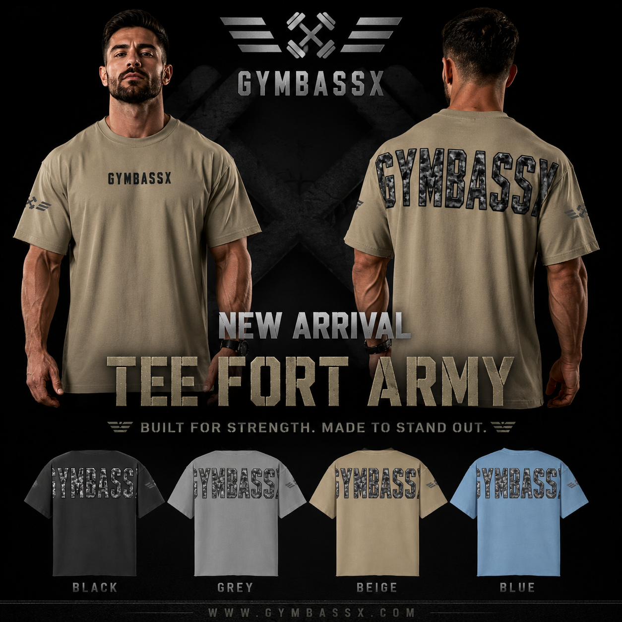 TEE FORT ARMY