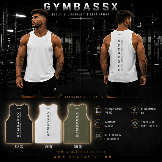 GYMBASSX OVERSIZED Silent Armor Tank