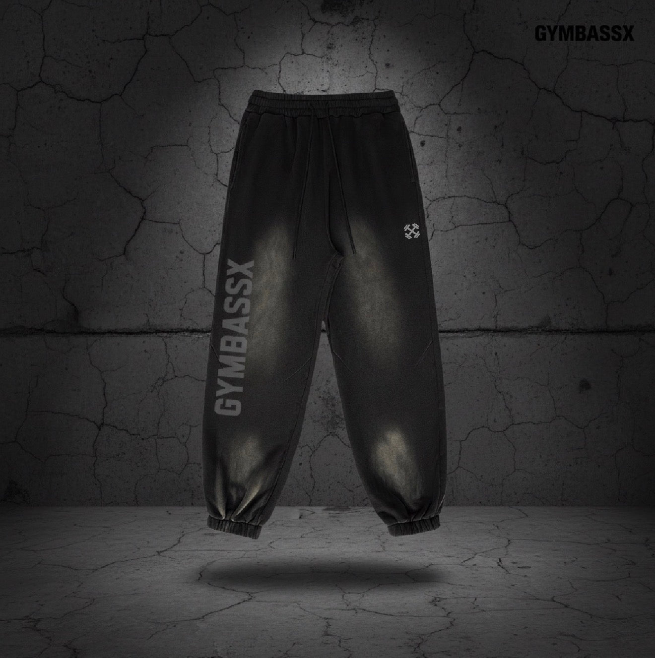 GYMBASSX Shadow Drift Women’s Oversized Sweatpants