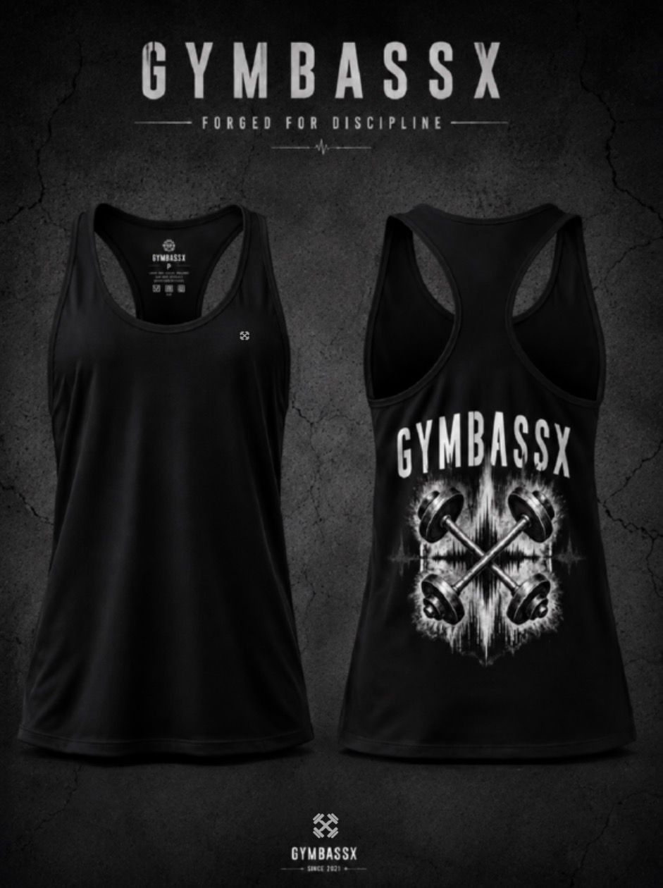 GYMBASSX Grazi Signature Racerback Tank
