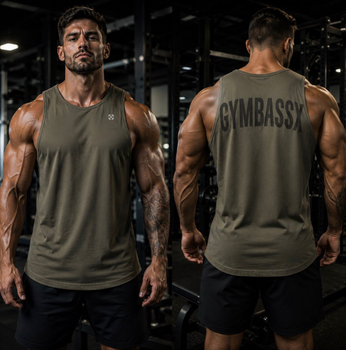 GYMBASSX Phantom Tank — Shadow Sage