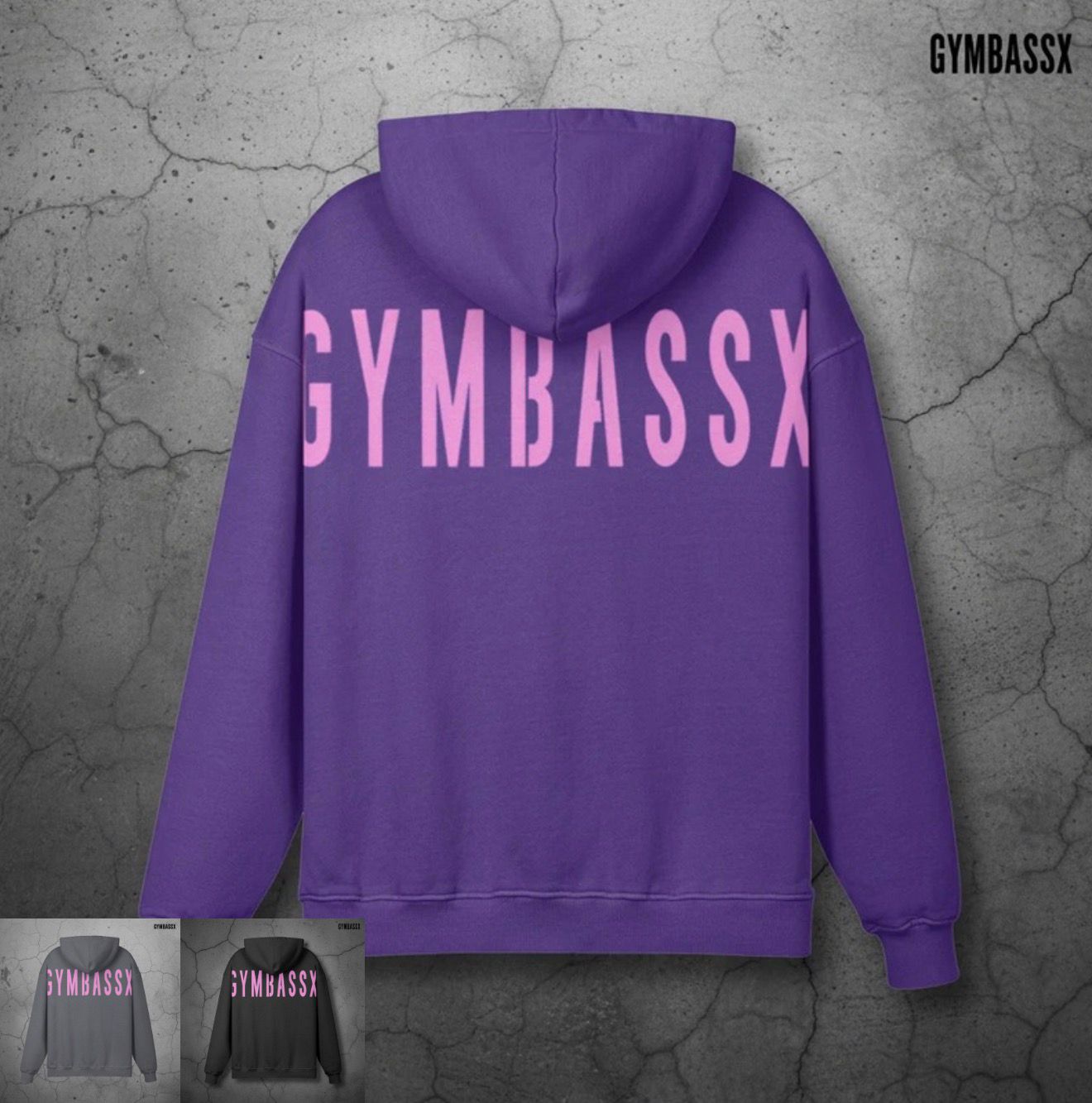 GYMBASSX Rose Phantom Hoodie — Women’s Edition