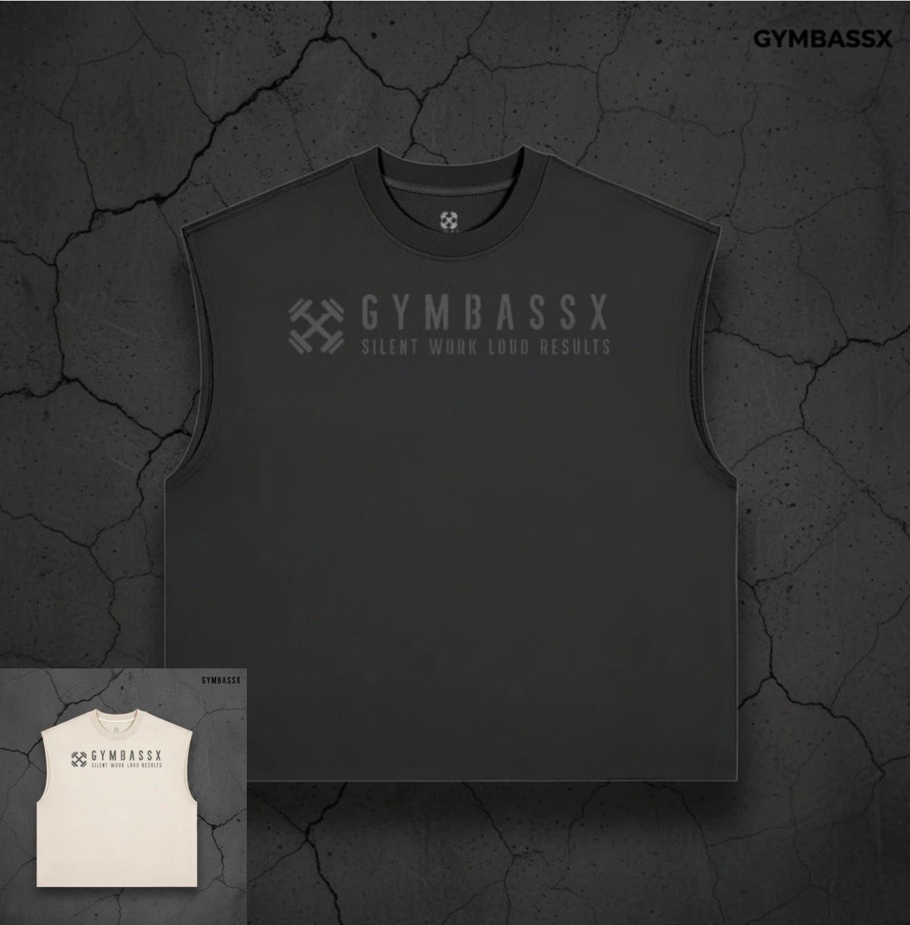 GYMBASSX Strong Silent Tee